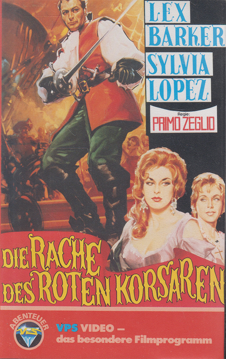 Die Rache des Roten Korsaren (VHS - 1982 - DE)