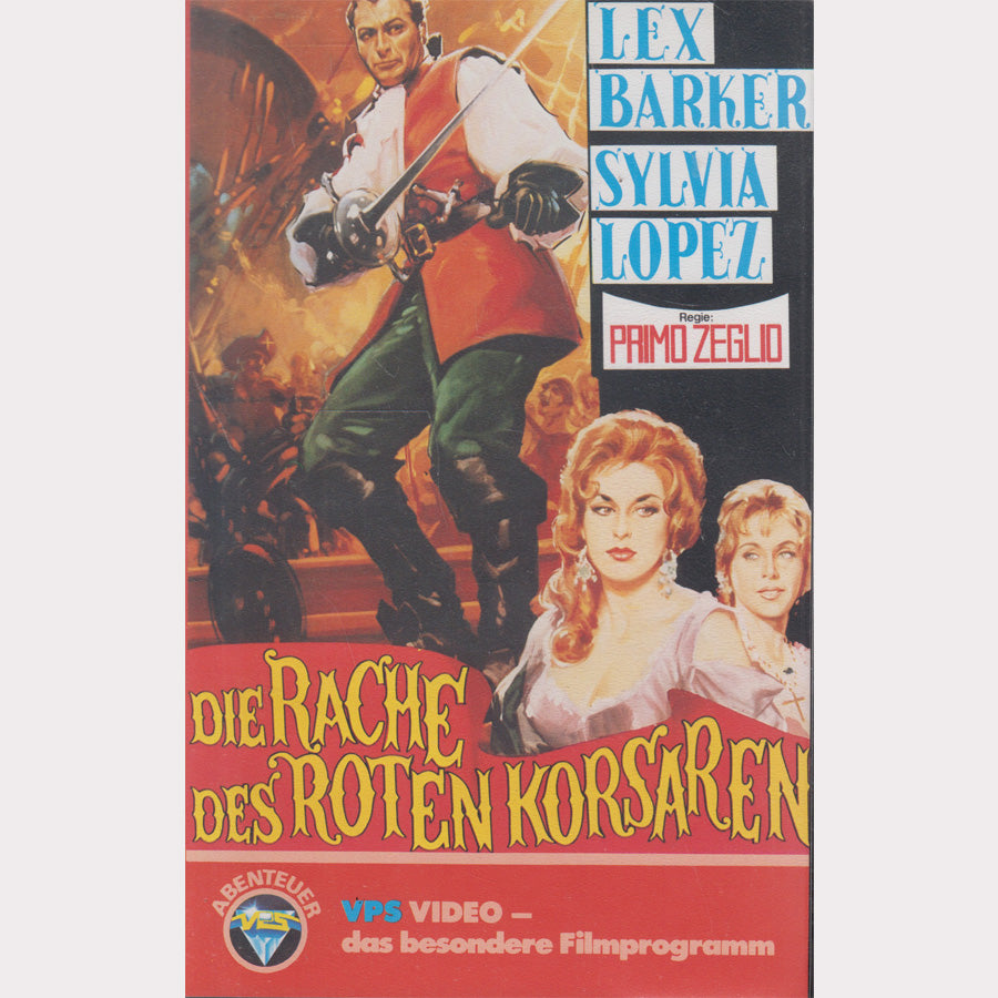 Die Rache des Roten Korsaren (VHS - 1982 - DE)