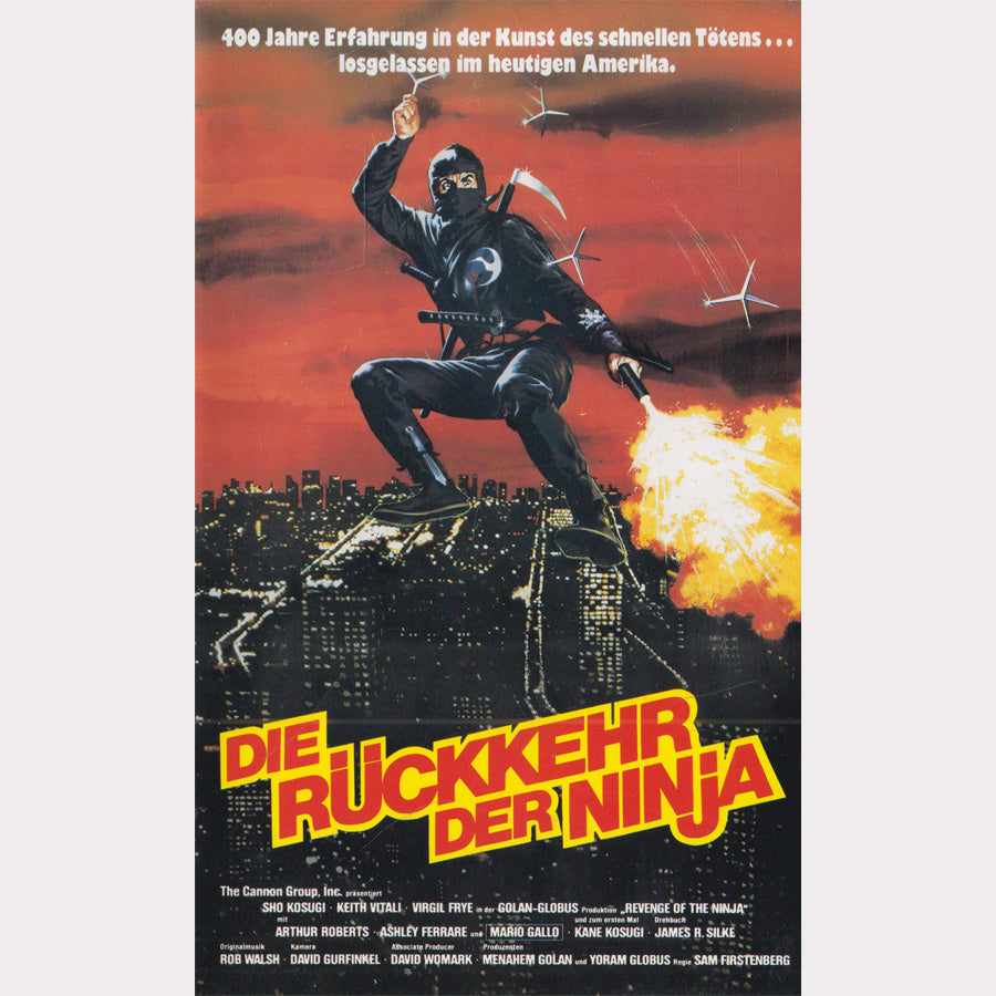 The Return of the Ninja (VHS - DE)