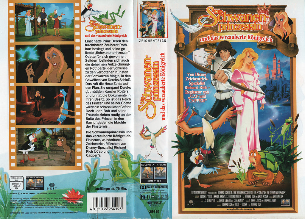 Die Schwanenprinzessin und das verzauberte Königreich (VHS - 1998 - DE)