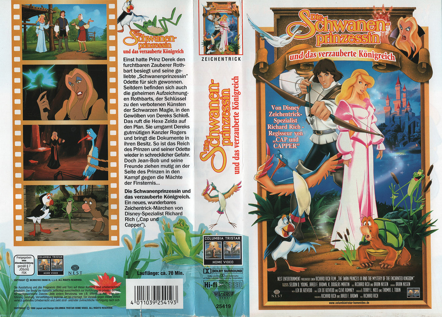 Die Schwanenprinzessin und das verzauberte Königreich (VHS - 1998 - DE)