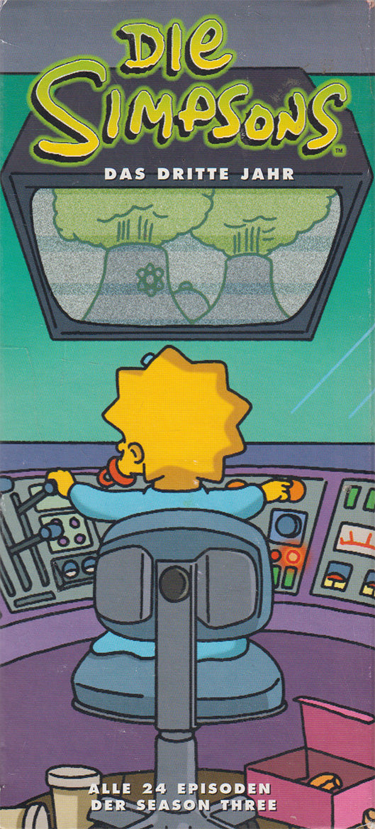Die Simpsons: Das dritte Jahr 20th Century Fox VHS Cover Rücken