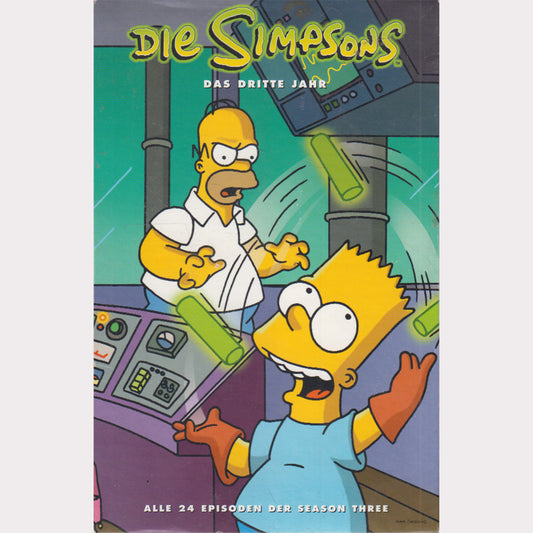 Die Simpsons: Das dritte Jahr 20th Century Fox VHS Cover