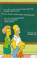 Die Simpsons: Die erste Staffel 20th Century Fox 2001 VHS Cover back