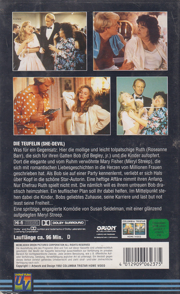 Die Teufelin (VHS - 1992 - DE)