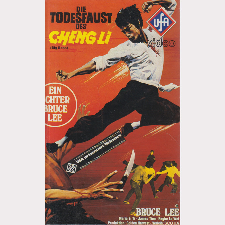 The Death Fist of Cheng Li (VHS - 1981 - DE)
