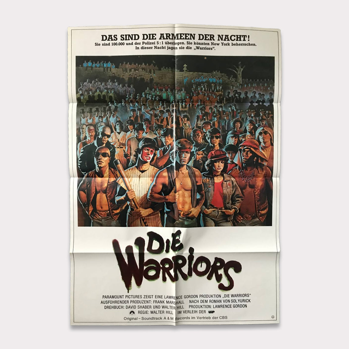 Die Warriors | DIN A1 Filmplakat