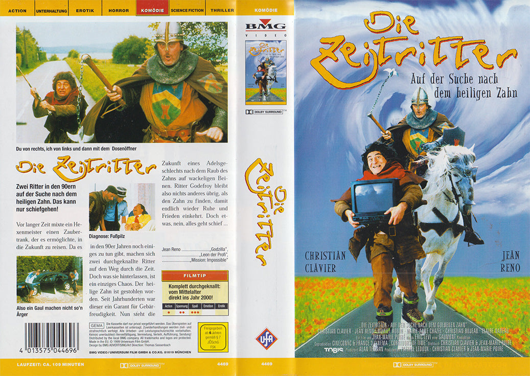 Die Zeitritter - Auf der Suche nach dem heiligen Zahn (VHS - 1999 - DE)