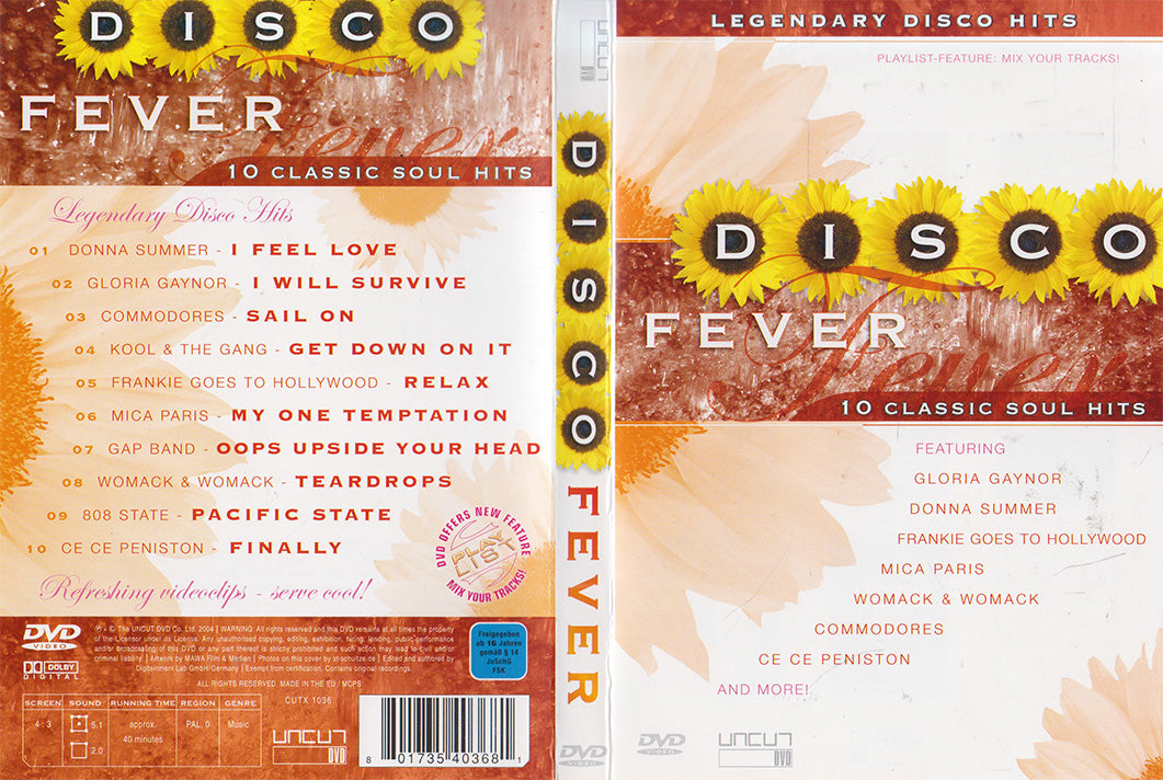 Disco Fever - 10 tubes soul classiques (DVD - 2004 - UE)