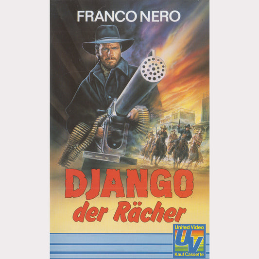 Django, der Rächer United Video VHS Kassette Cover