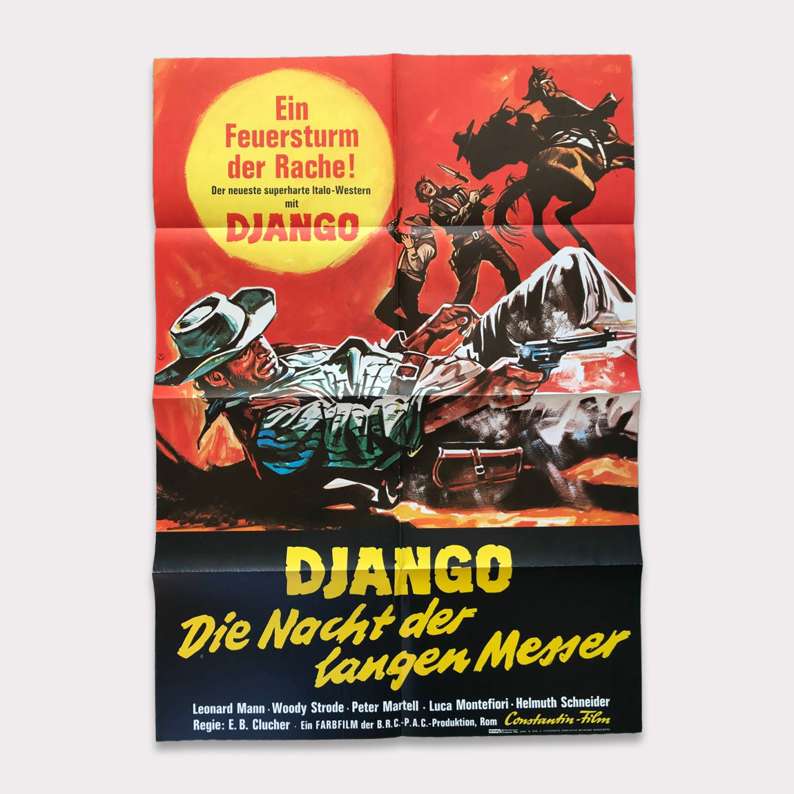 Django - Die Nacht der langen Messer | DIN A1 Filmplakat