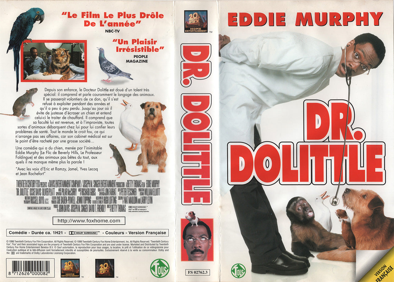 Dr. Dolittle (VHS - 1999 - FR)