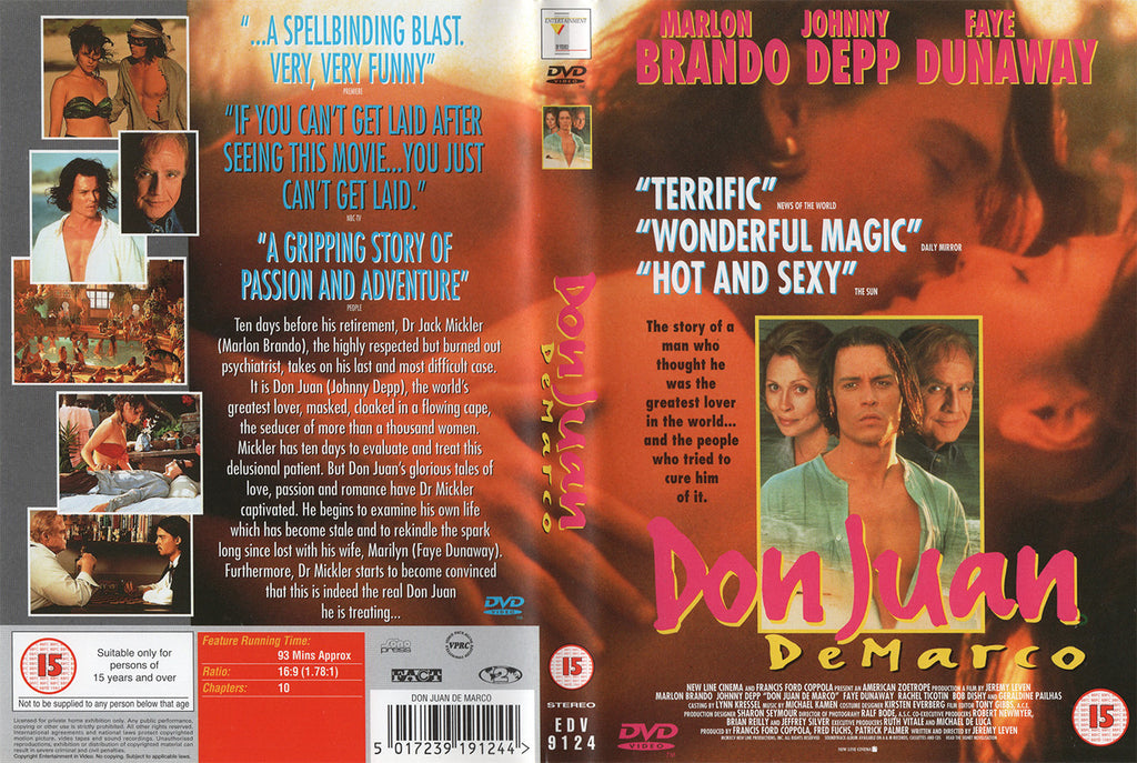 Don Juan DeMarco (DVD - UK)