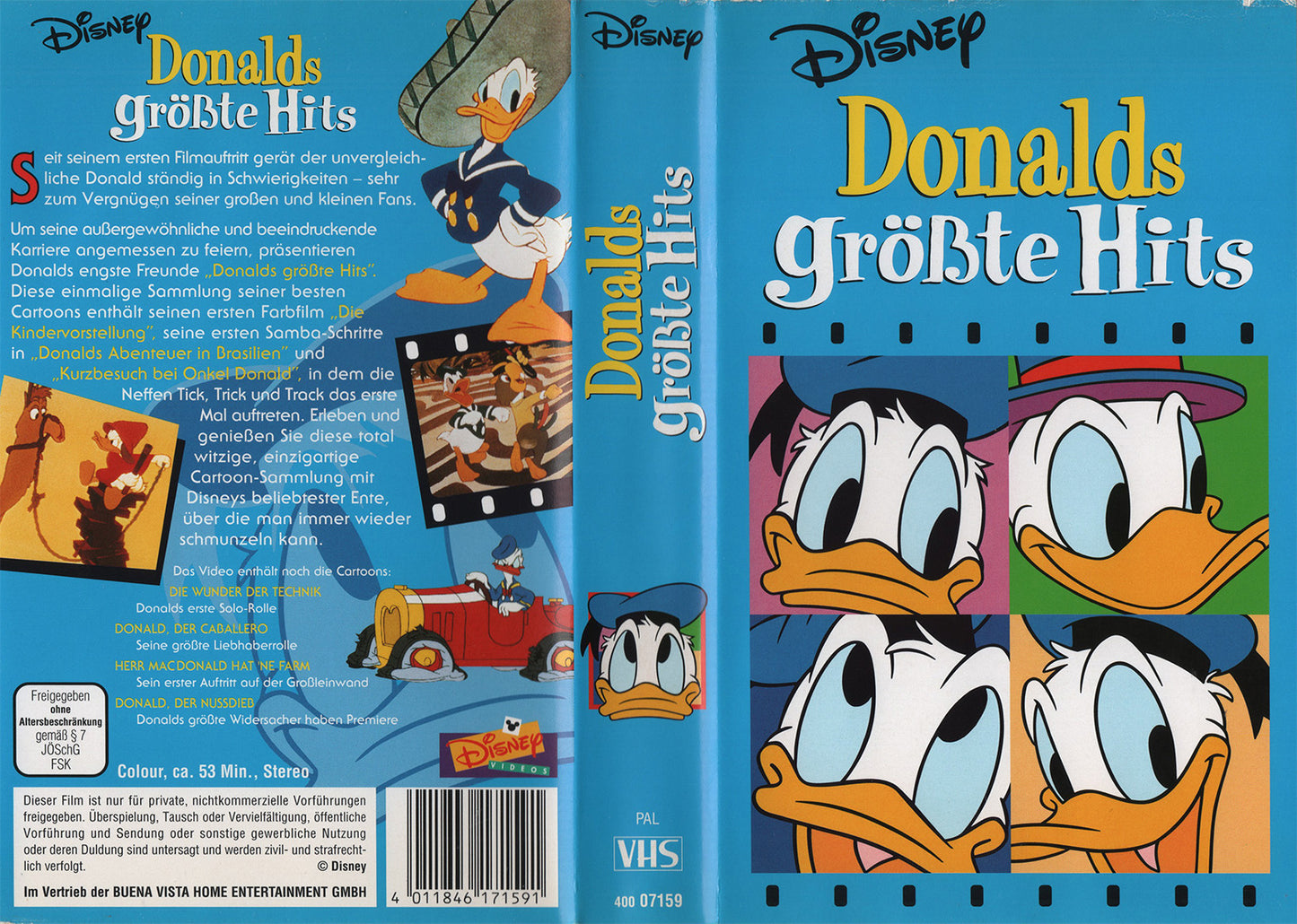 Donalds größte Hits (VHS - DE)