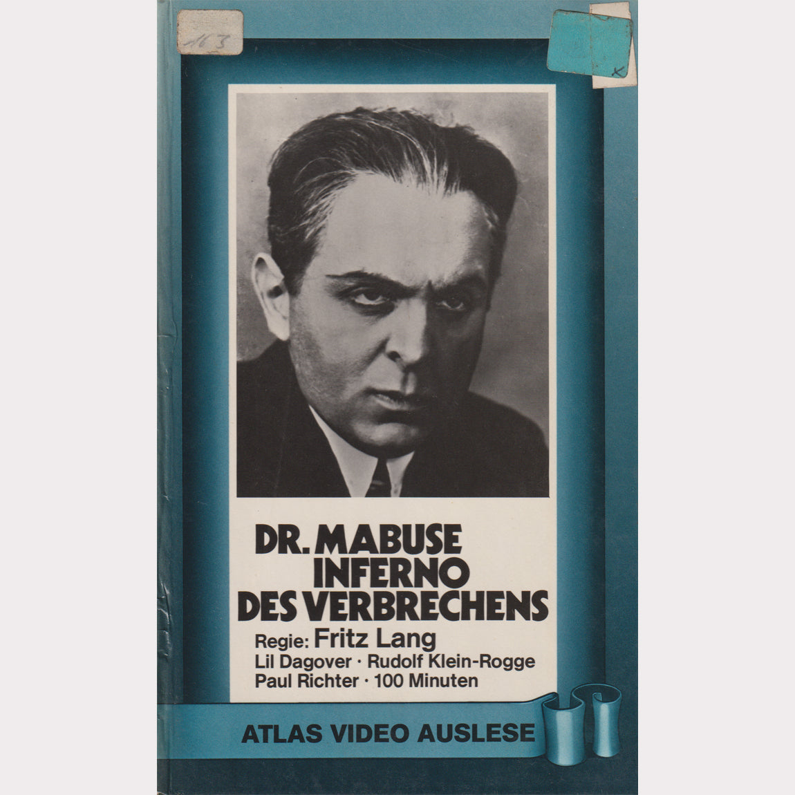 Dr. Mabuse - Inferno des Verbrechens (VHS - DE)