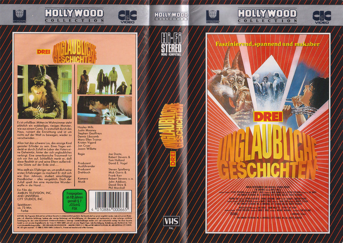 Drei unglaubliche Geschichten (VHS - DE)