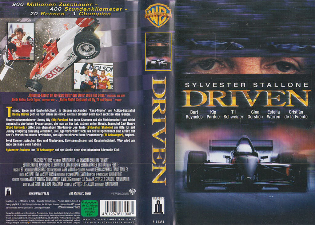 Driven (VHS - 2002 - DE)