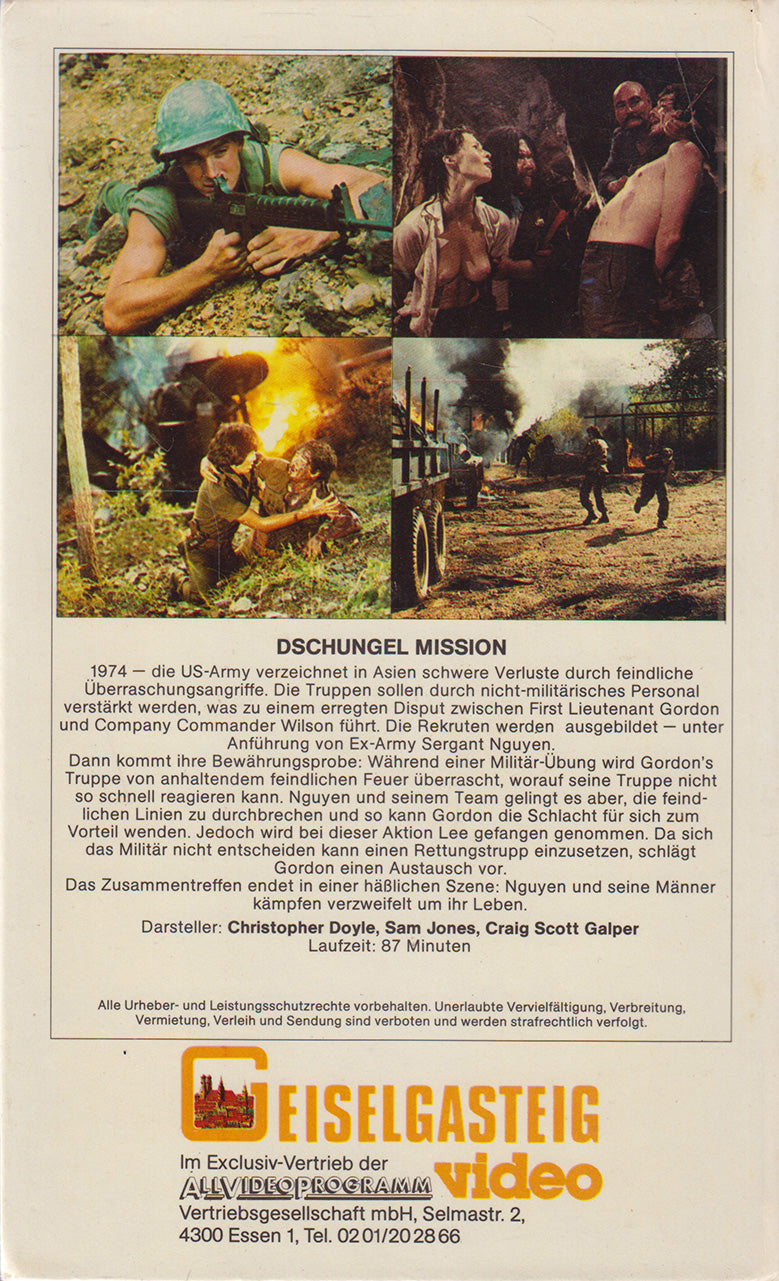Dschungel Mission (VHS - DE)