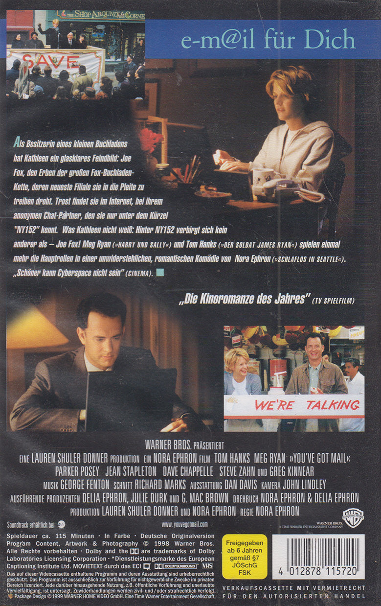 Un e-mail pour toi (VHS - 1999 - DE)