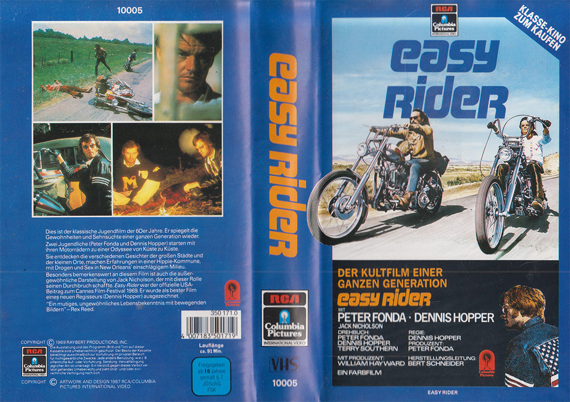 Easy Rider (VHS - 1987 - DE)