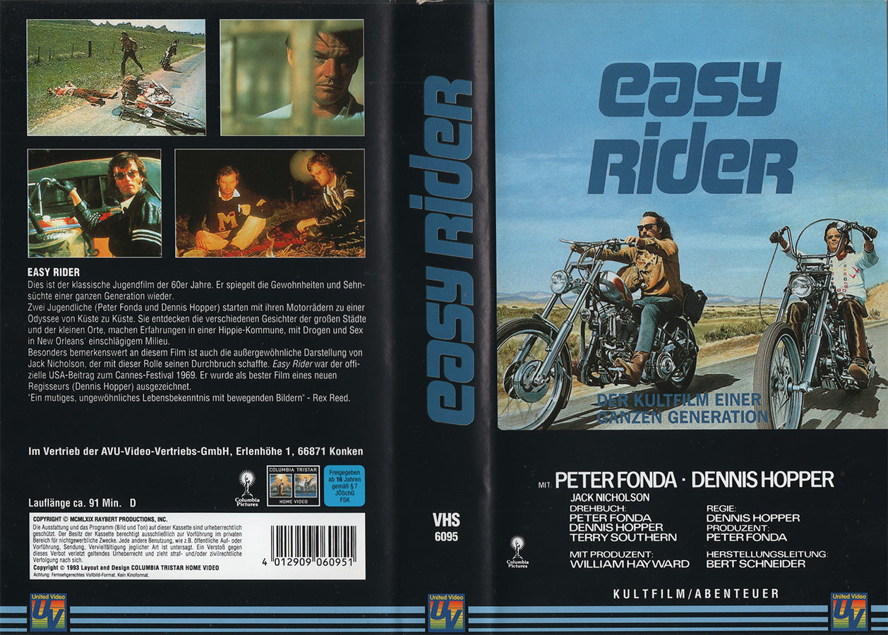 Easy Rider (VHS - 1993 - DE)
