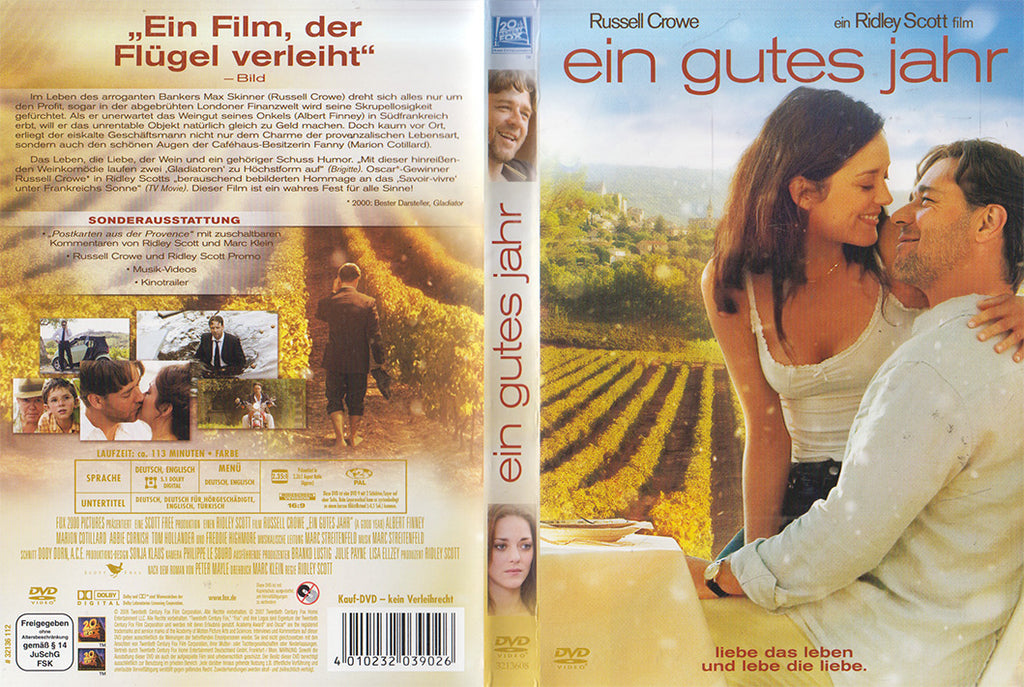 Une bonne année (DVD - 2007 - DE)