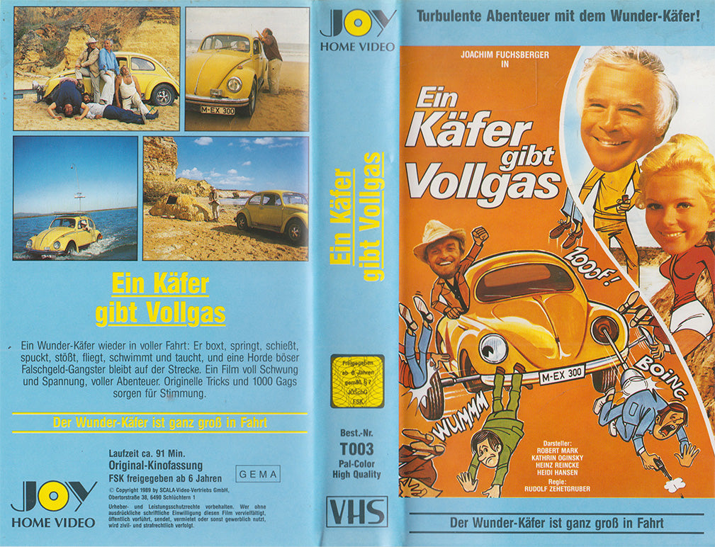 Ein Käfer gibt Vollgas (VHS - 1989 - DE)