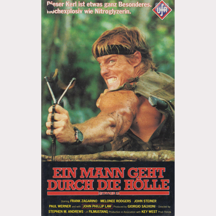 Ein Mann geht durch die Hölle (VHS - 1989 - DE)