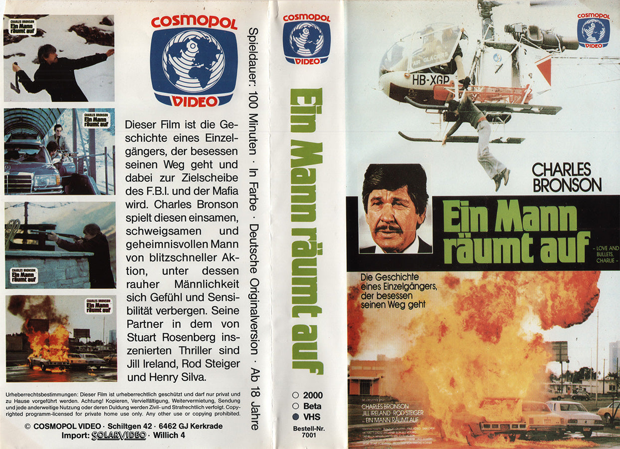 Ein Mann räumt auf (VHS - DE)