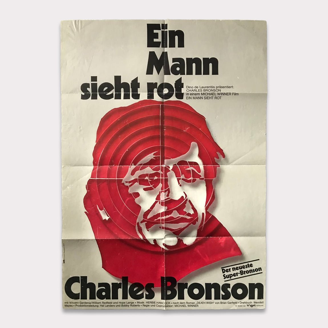 Ein Mann sieht rot | DIN A1 Filmplakat