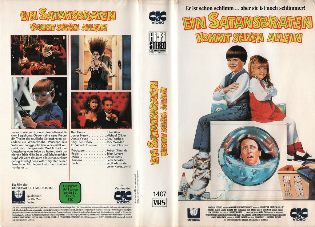 Ein Satansbraten kommt selten allein (VHS - 1992 - DE)