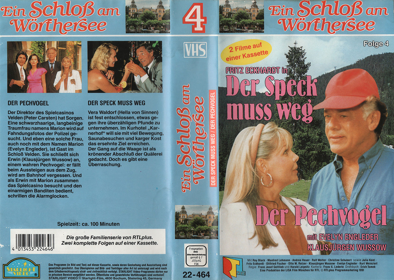 A Castle on Lake Wörthersee: Episode 4 - The Bacon Must Go &amp; The Unlucky One (VHS - DE)