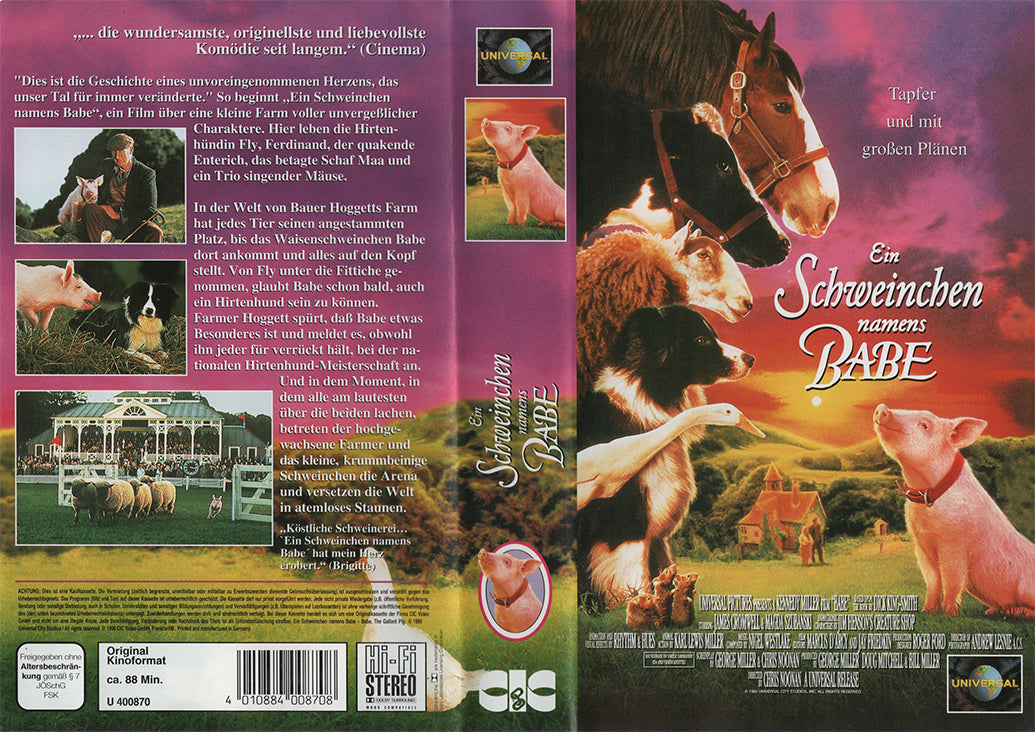 Ein Schweinchen namens Babe (VHS - 1996 - DE)