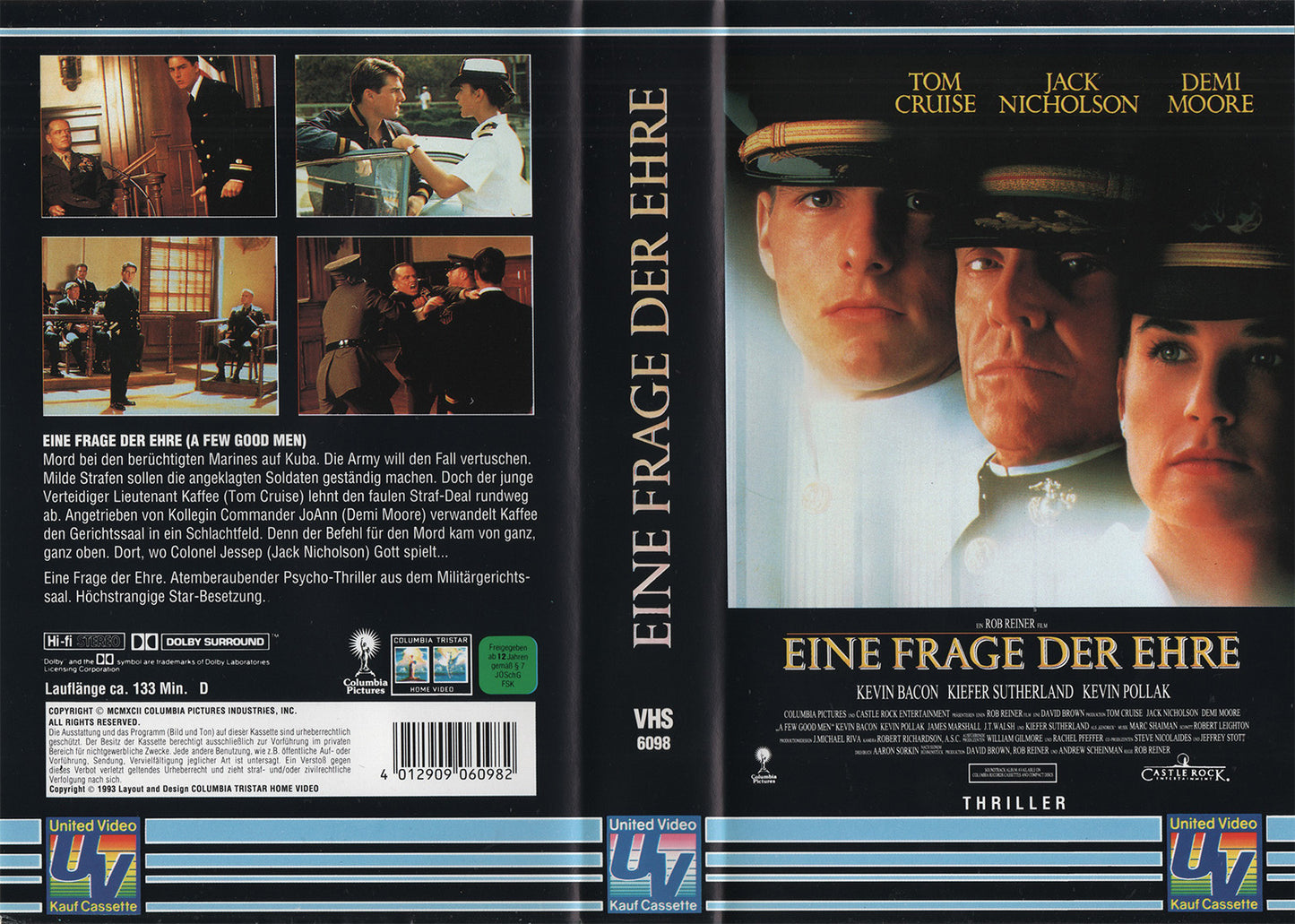 Eine Frage der Ehre (VHS - 1993 - DE)
