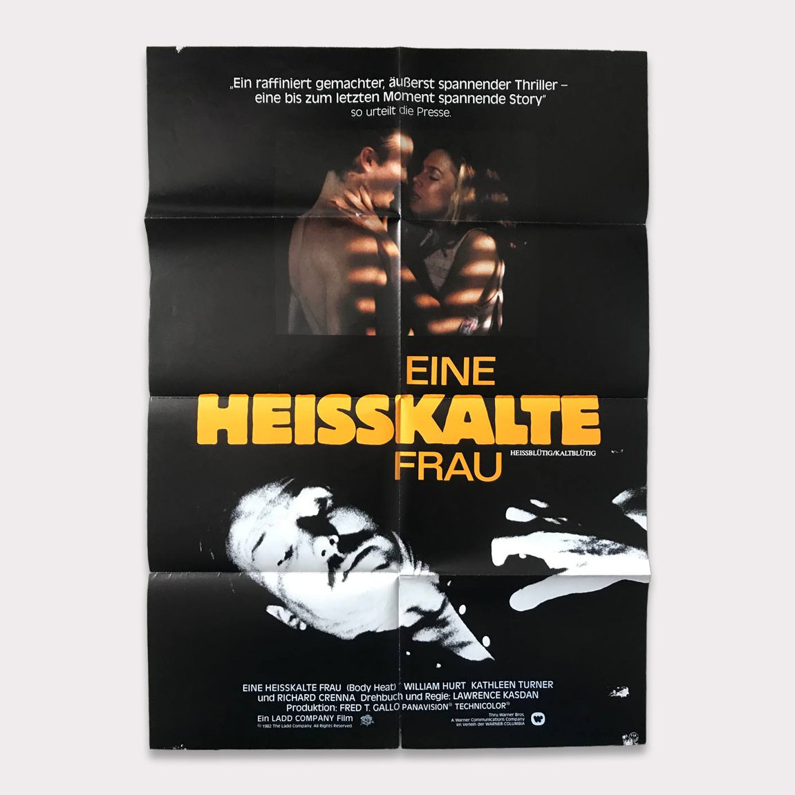 Eine Heißkalte Frau / Heißblütig - Kaltblütig | DIN A1 Filmplakat