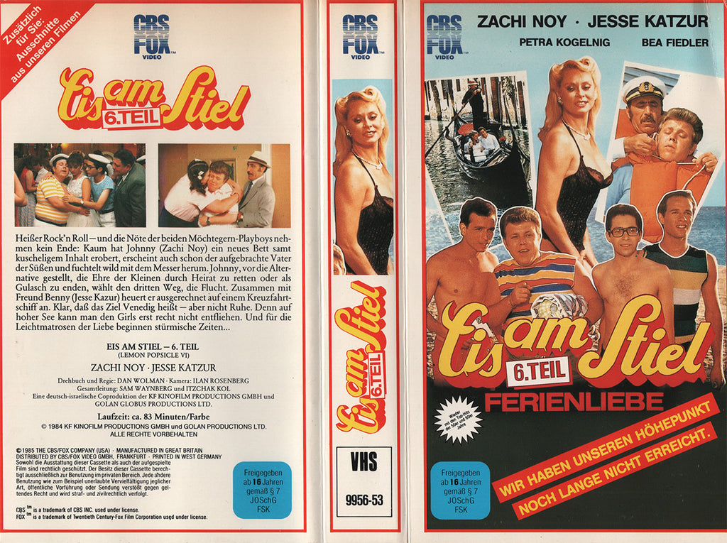 Eis am Stiel, 6. Teil - Ferienliebe (VHS - 1985 - DE)