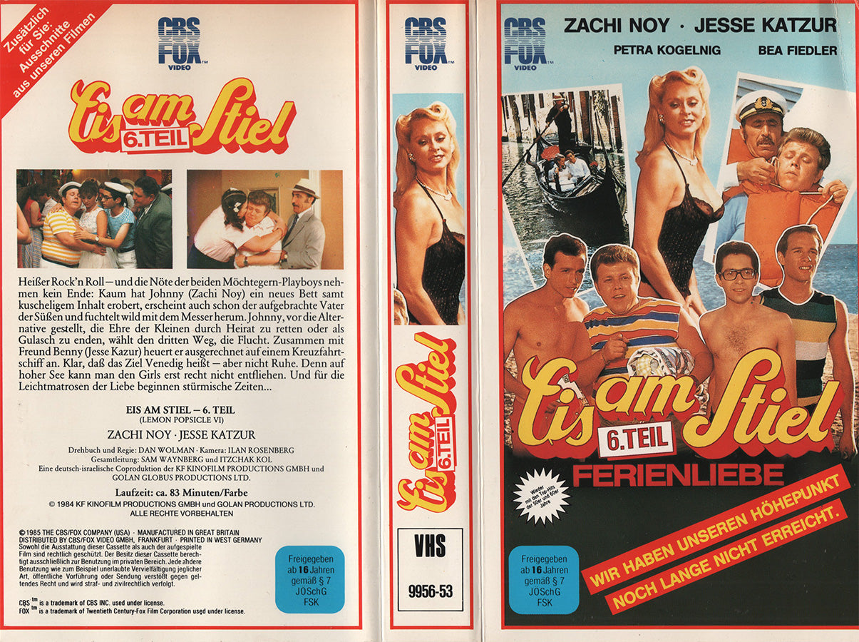 Eis am Stiel, 6. Teil - Ferienliebe (VHS - 1985 - DE)