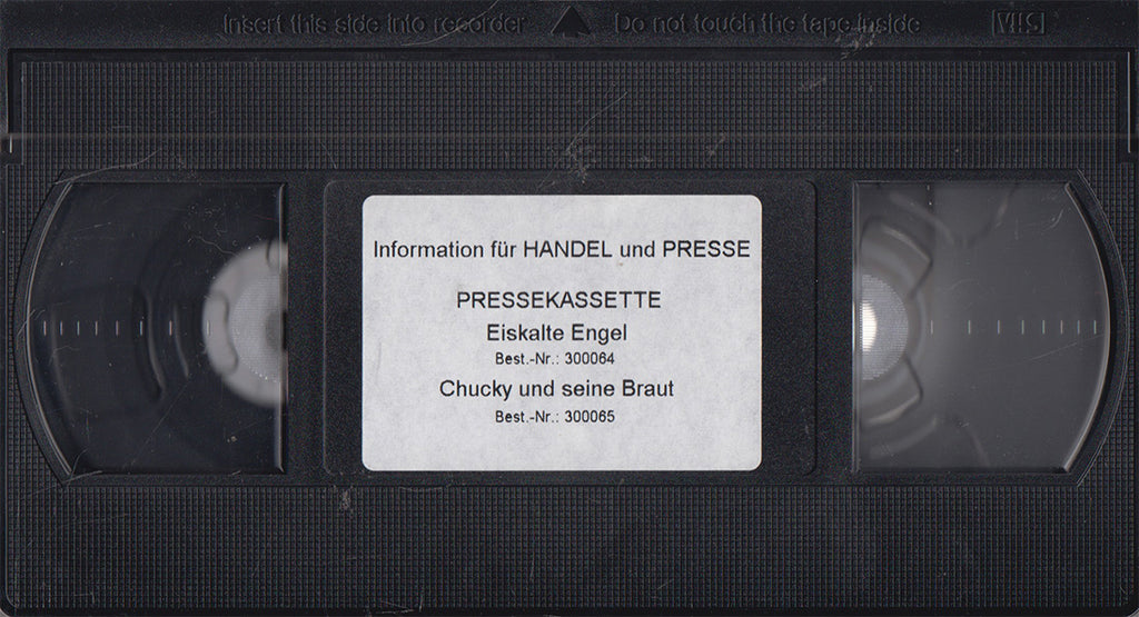 Eiskalte Engel + Chucky und seine Braut [Pressekopie] (VHS - DE)