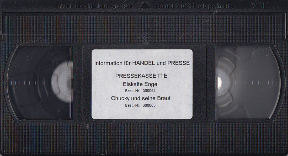 Eiskalte Engel + Chucky und seine Braut [Pressekopie] (VHS - DE)