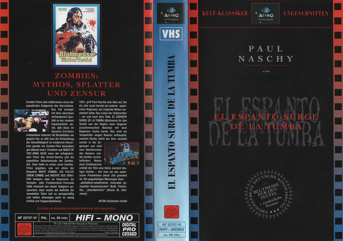 El Espanto surge de la tumba - Blutmesse für den Teufel (VHS - 1998 - DE)
