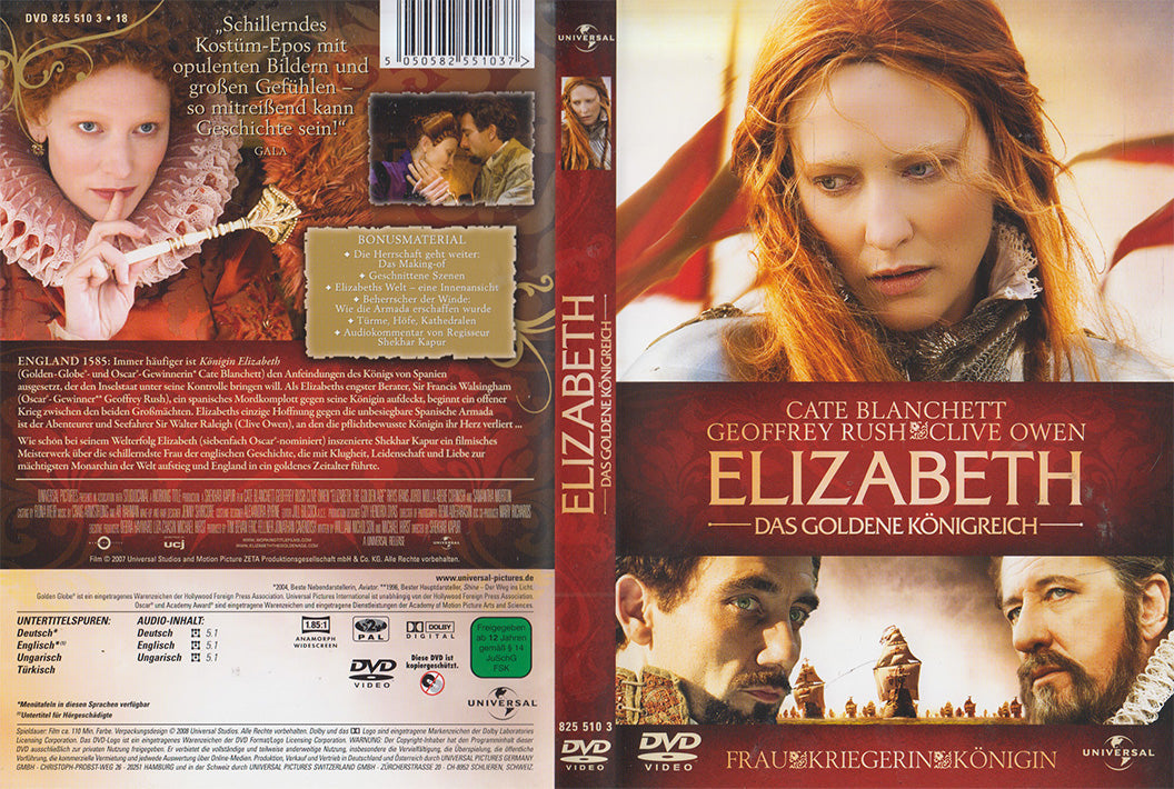 Elizabeth - Das goldene Königreich (DVD - 2008 - DE)