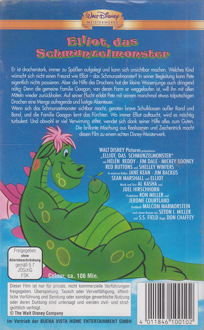 Elliot, das Schmunzelmonster (VHS - DE)