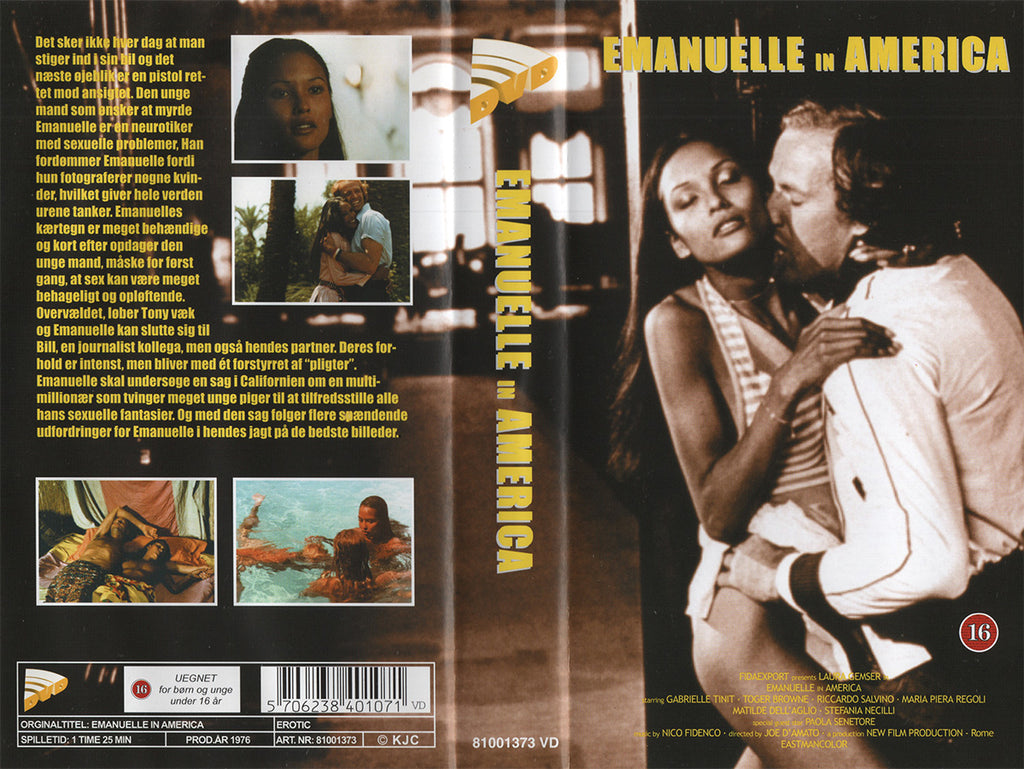 Emanuelle in America (VHS - DK)