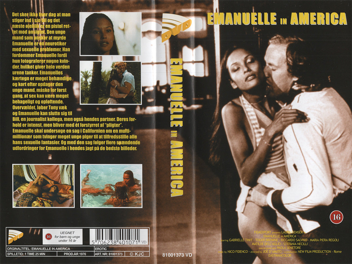 Emanuelle in America (VHS - DK)