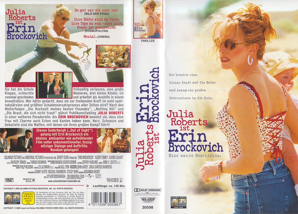 Erin Brockovich - Une histoire vraie (VHS - 2000 - DE)