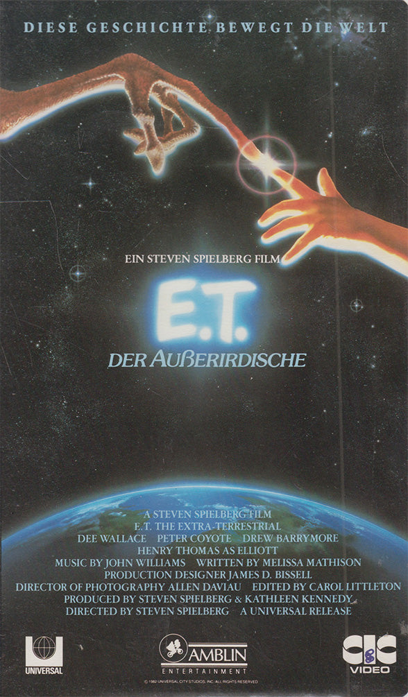 E.T. l'extraterrestre (VHS - 1988 - DE)