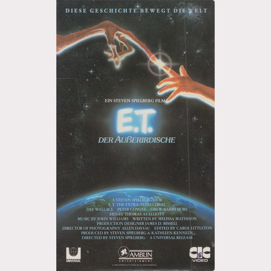 ET - The Extra-Terrestrial (VHS - 1988 - DE)