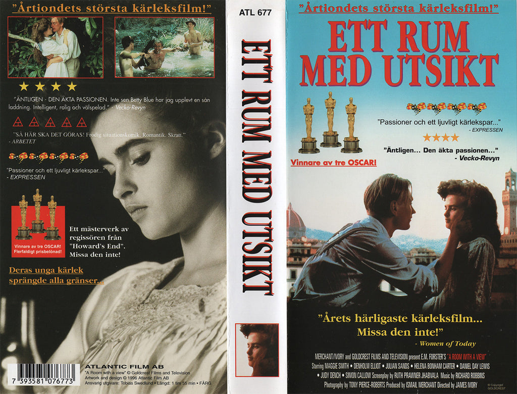 Ett Rum Med Utsikt (VHS - 1996 - SE)