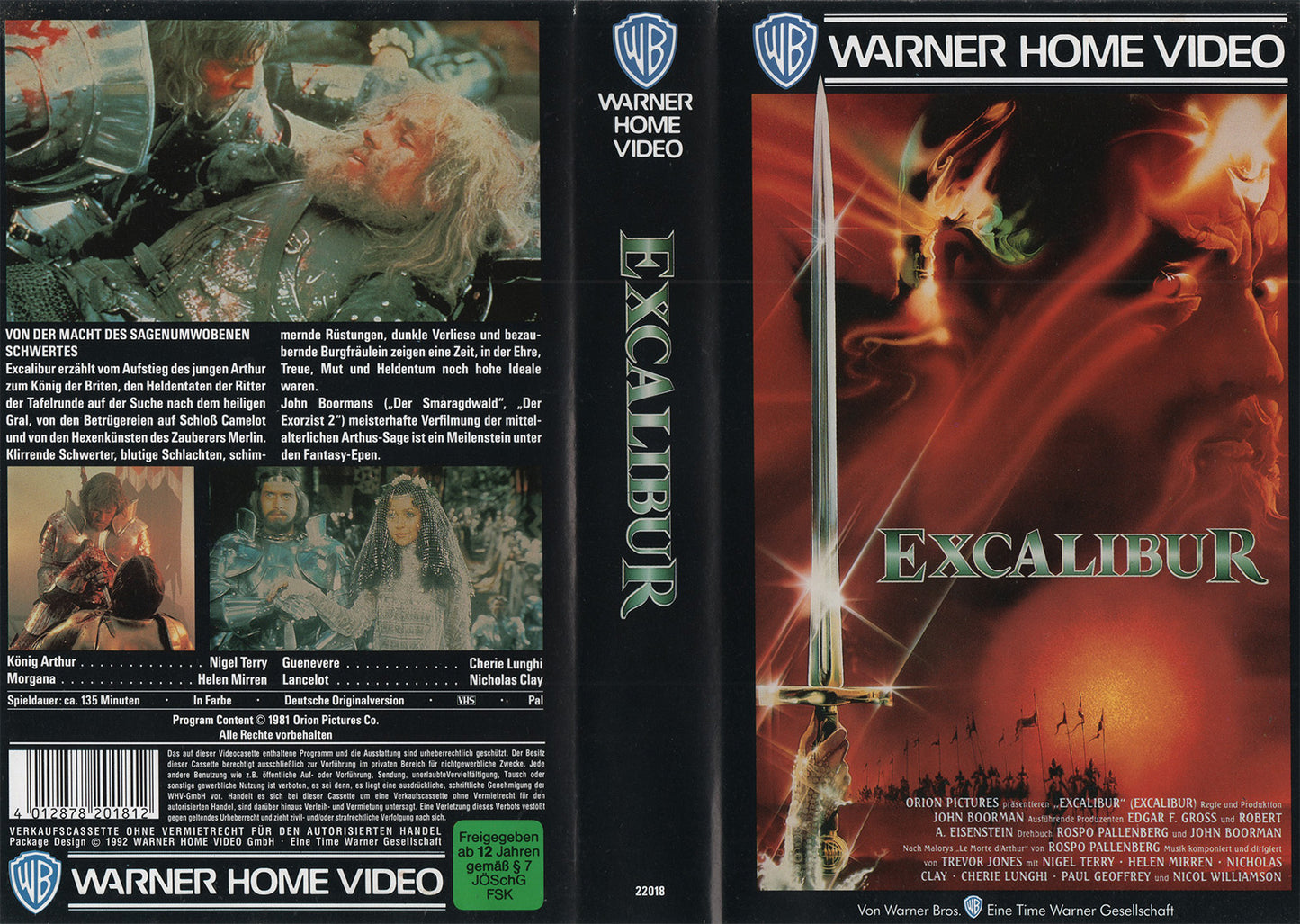 Excalibur (VHS - 1992 - DE)