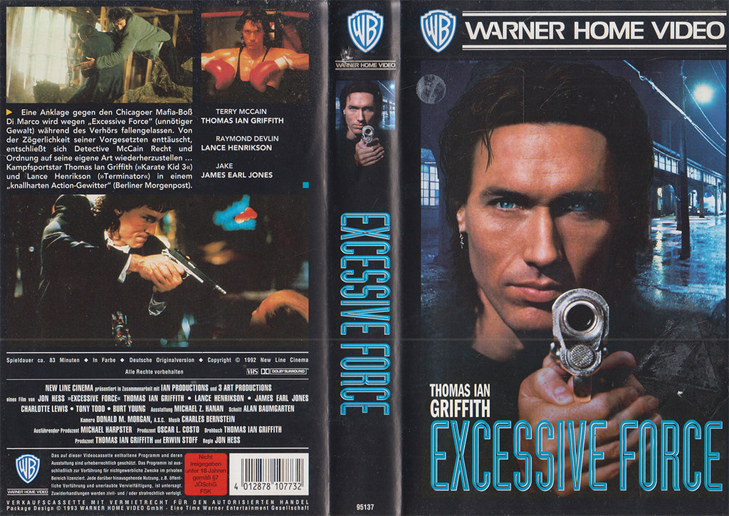 Excessive Force (VHS - 1993 - DE)